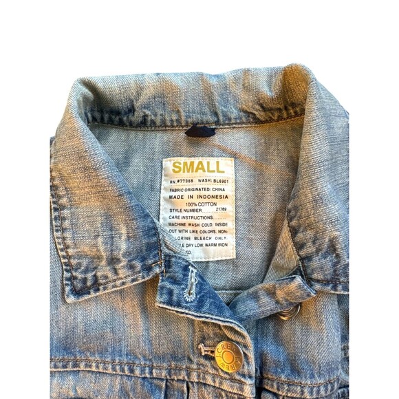 Womens Vintage J.Crew Denim Jacket |Size Small - Picture 5 of 6